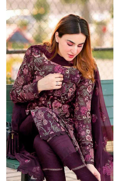 Maria Dhanak 3PC Embroidered