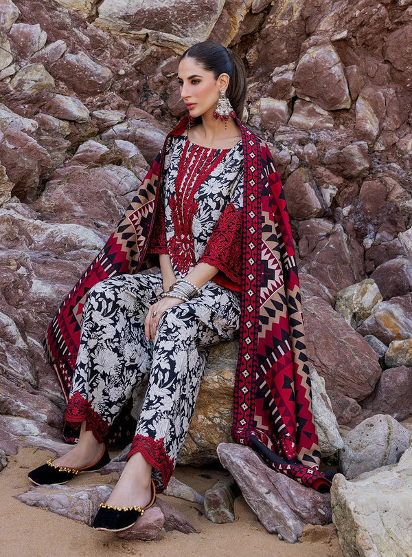 3pc Digital Printed Suit With Monar Digital Printed Dupatta